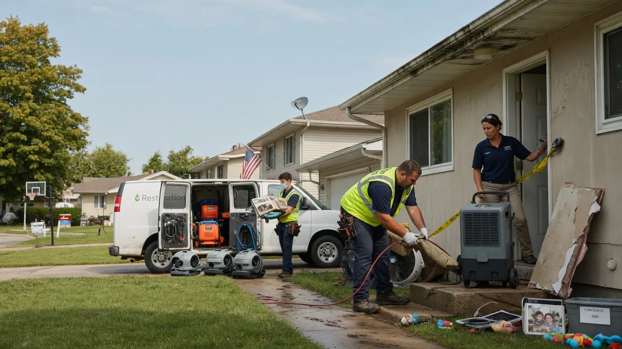 Water Damage Restoration in Shelbyville, IL near me